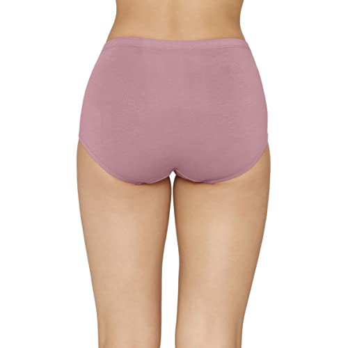 Image of Amante Solid High Rise Full Coverage Full Brief Panties (Pack of 3)