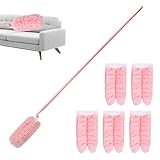 Pequeño Plumero - Plumero Detallista Plegable Varilla Limpiadora De Polvo,Suministros De Limpieza Limpiador Reutilizable Con Cabeza Ajustable Para Hogar Apartamento Dormitorio Coche Sofá Aire Acondici