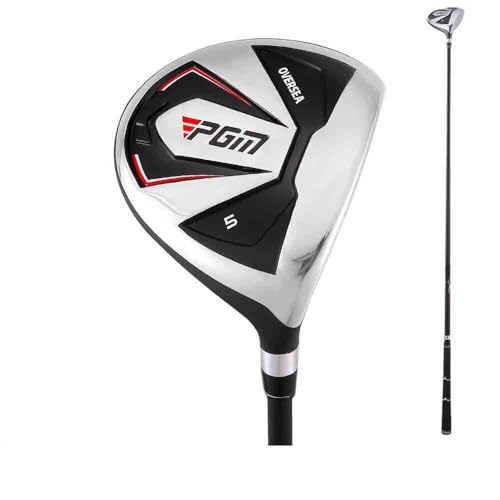 #1/#3/#5/4H, mazza da golf ibrida in legno per mancini o destrorsi, con asta in grafite, per uomini, donne, golfisti, conducenti e sport fairway (destra, #5, nero)