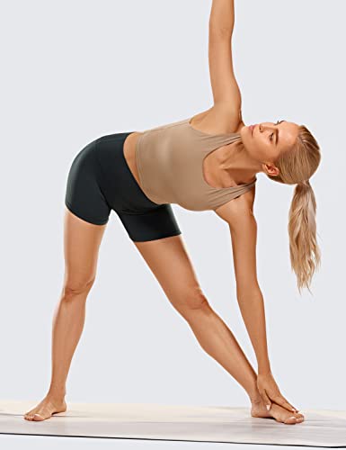 Image of CRZ YOGA Butterluxe Biker Shorts 4 inch | Extremely Soft, Gentle Compression, Yoga, High Waisted, for Women