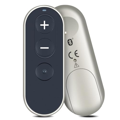 Télécommande de rechange KW-RC1 pour appareils auditifs Phonak Paradise Marvel noir