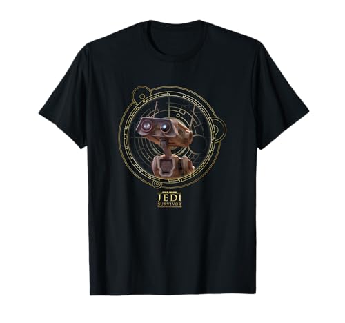 Star Wars Jedi: Survivor BD-1 Circle Vintage Portrait T-Shirt