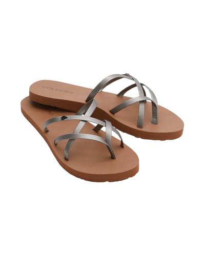 Tongs Volcom Femme New School noires et confortables