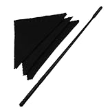 DGBRSM Flute Cleaning Rod with 3pcs Cleaning Swabs Flute Cleaning Kit Flute Cleaner Flute Polishing