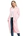 GRACE KARIN Womens Pink Long Cardigan Sweater Summer Cardigans Lightweight Business Casual Outfits Essentials Clothing