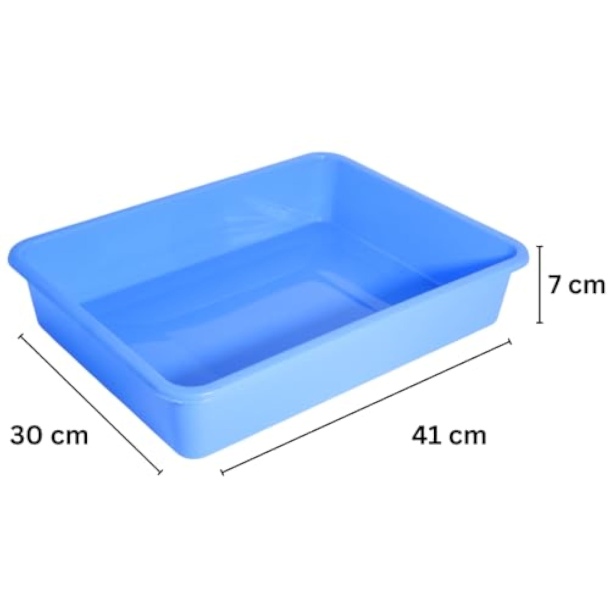 Exel Large Multipurpose Stackable Plastic Storage Tray