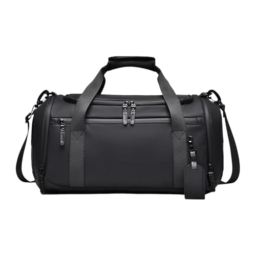Sac à vêtements homme noir haut de gamme avec bandoulière ergonomique pour costumes