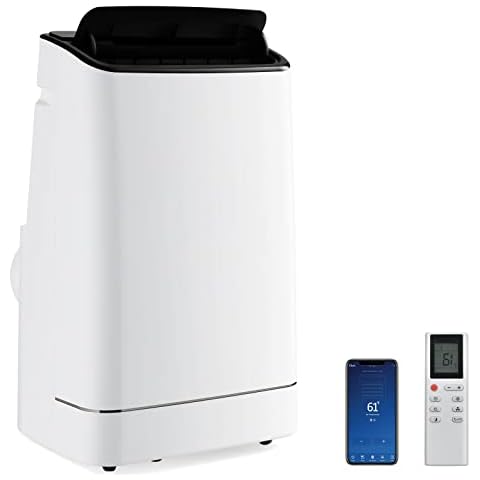 PETSITE 15000 BTU Portable Air Conditioner with Heat, 4-in-1 Stand up AC Unit, Dehumidifier, Heater & Fan with Remote Control Window Kit For Rooms up to 800 Sq.ft Cover