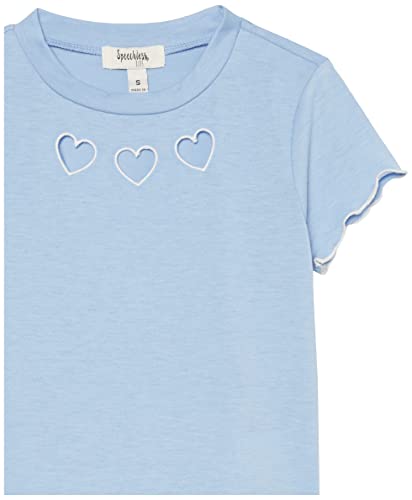 Speechless Girls' Short Sleeve Lettuce Edge Graphic Knit T-Shirt2