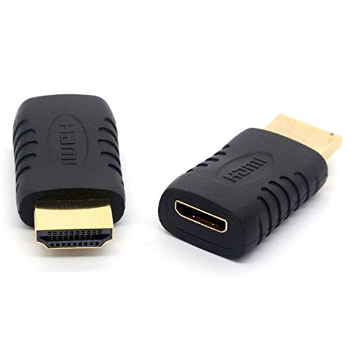 Mini HDMI Female Connector, HDMI Male to Mini HDMI Female Adapter miniatura 4