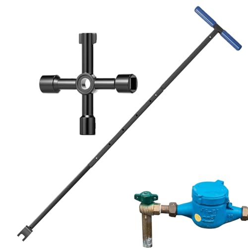 Clef de compteur d'eau robuste et outil d'irrigation de jardin - 2