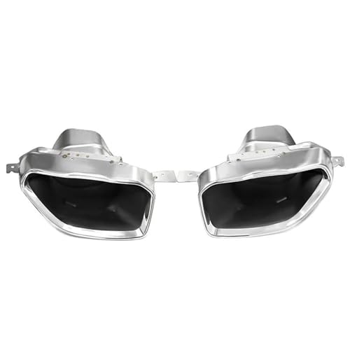 Puntas de escape estilo MP con silenciador de acero inoxidable para Serie 3 330i y 340i
