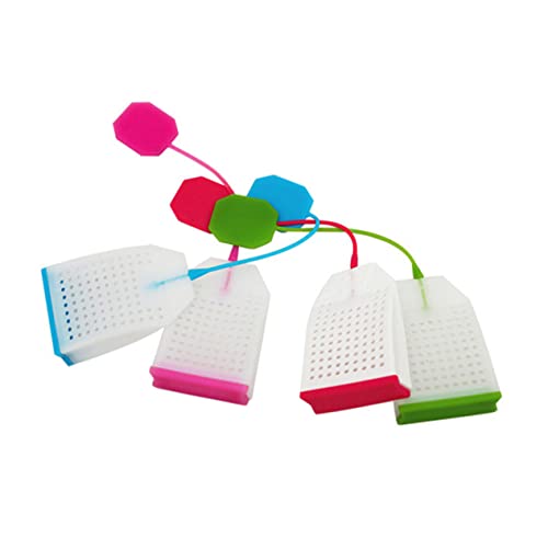 Silicone Tea Infuser Strainer for Loose Leaf Tea with Long Handle