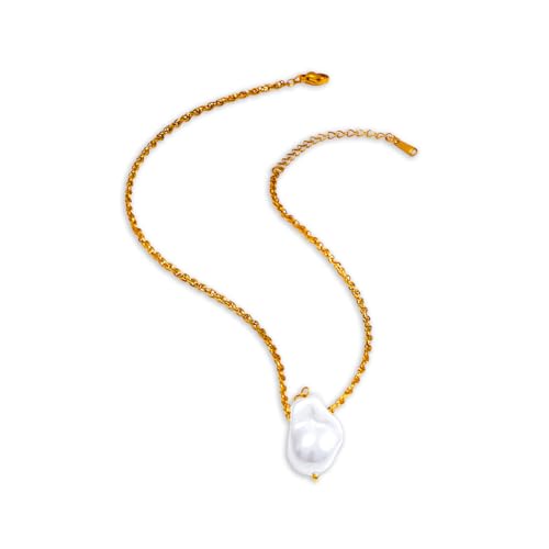 Image of Rubans Demi Fine Stainless Steel Pendant Chain Daily Gift for Women & Girls