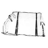 CTIRCHIU 防水製ユニバーサルガーデンカートカバー 軽量携帯用折りたたみ式トロリー雨よけシェード アウトドアキャンプ用耐久性透明防雨プ