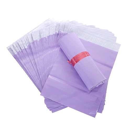 Bolsas de envío para mensajería en polietileno plástico autoadhesivo color morado