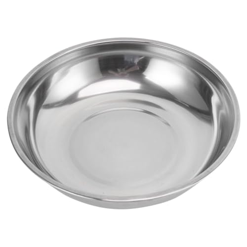 KICHOUSE Stainless Steel Scale Pan Tray Electronic Weighing Tool for Home and Office Use Easy to Clean Versatile Weighting Accessory Scale Tray