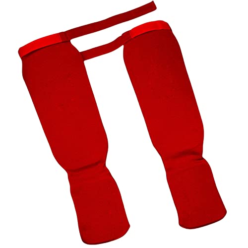 oshhni Shin Instep Roupas Protetor Suprimentos Treinamento Proteção Esticar Elástico 1 par para Muay