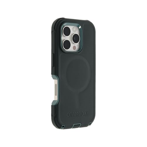 Image of OtterBox iPhone 16 Pro Defender Series Case - Sagebrush Green - Tough, Rugged & Durable iPhone Case, Snaps on MagSafe, Multi-Layer, Impact Absorbing iPhone Case
