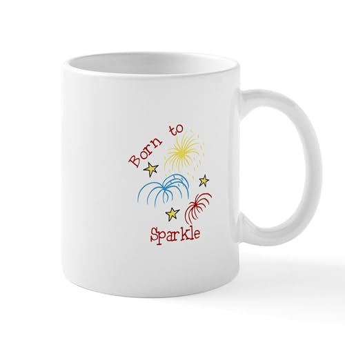 Taza de cerámica 11 oz Born To Sparkle miniatura 1