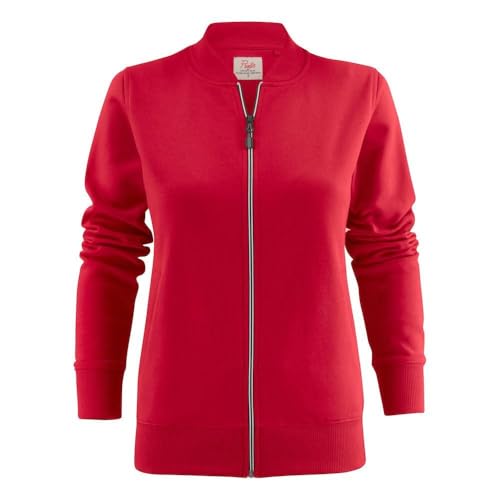 Veste de survêtement JAVELIN Printer rouge taille M pour femme