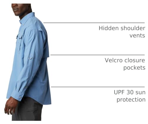 Image of Columbia Men's PFG Bahama II Long Sleeve Fishing Shirt