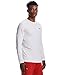 Produktbild Under Armour CG Armour Fitted Crew, langärmliges atmungsaktives Funktionsshirt, schnelltrocknendes Langarmshirt Herren, White / Black , XL