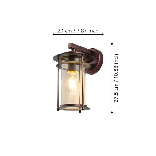 Applique murale extérieure en acier galvanisé premium Valdeo Eglo - 4