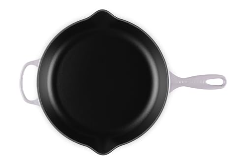 Image of Le Creuset Enameled Cast Iron Signature Round Skillet, 11.75 inch, Shallot