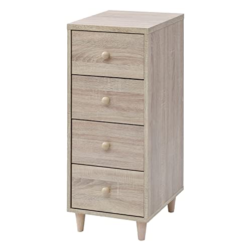 [RP] zR̓ɂ ؐ `FXg X 4i XCh[o 34×s42×87cm I[N(ؖڕ) FCL-4S(OAK)