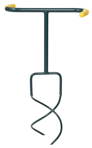 Leborgne, Aérocompost NaturOvert, Vert, Guidon en S permettant Une réduction de l'effort et Un Confort d'utilisation, Dents profilées, Idéal pour mélanger Le Compost