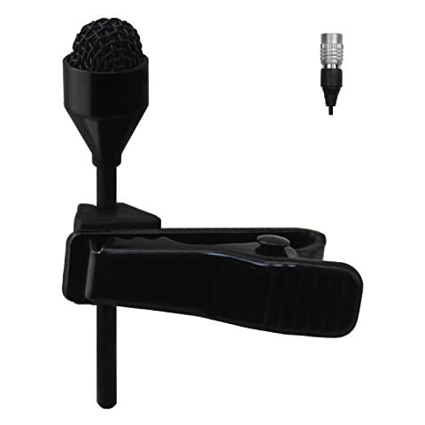 JK MIC-J 044 Lapel Microphone Lavalier Microphone Compatible with Audio Technica Bodypack Transmitter Cover