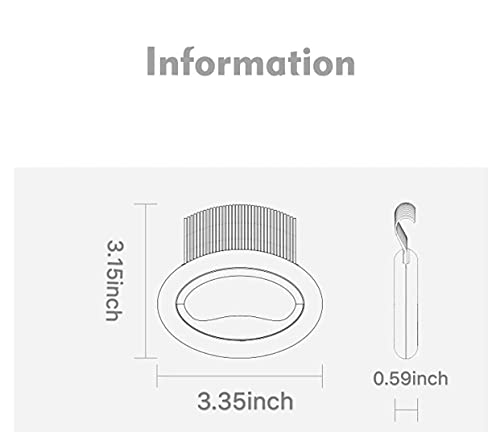 Kukerose Cat Comb, Cat Grooming Comb, Cat Massage Comb, Pet Short Hair Removal Massaging Tool, Cute Shell Comb for Dog Puppy Rabbit Bunny, Painless Cat Combs for Deshedding. - Image 8