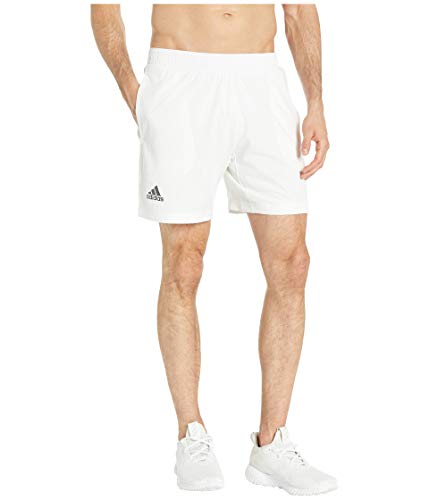 adidas Mc Ergo 7 Inch Tennis Short, White, Large