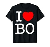 Bo Nickal I Love Bo Heart T-Shirt