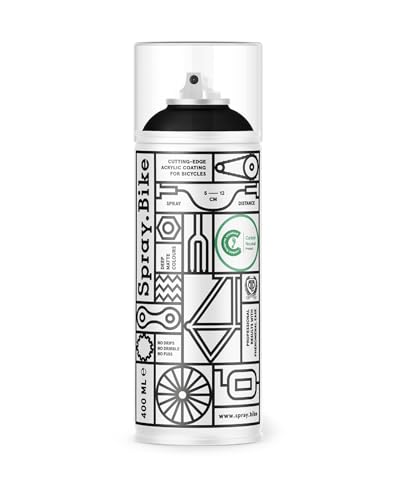 Spray.Bike Spray Paint | Designed Mainly for Bicycles | Multi-Use Acrylic Spray Paint for Metal, Plastic | High Coverage Bike Paint, 400ml