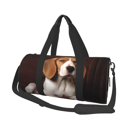 Travel Bag For Women,Ovely Pet Dog Beagle Print Personal Item Duffle Bags,Weekend Travel Duffel Tote Bag,Travel Sport Gym Bag For Men,Airplane Travel Essentials For Flying