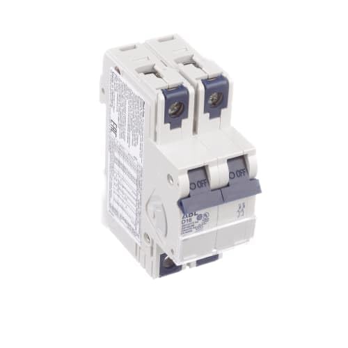 2D16UM Circuit Breaker; Thermal Magnetic; Handle; 16A; 2 P; D Trip; V-EA Series