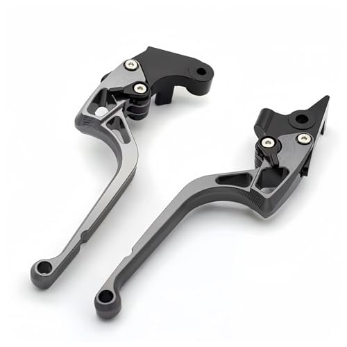 Levier d'embrayage et de frein CNC gris 170mm pour moto Honda NX500 2023-2025