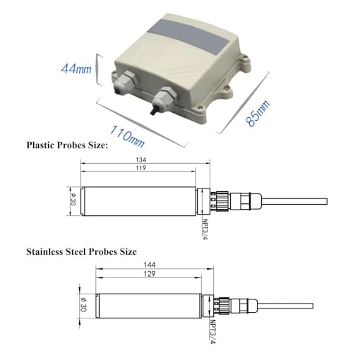 Sensor de turbidez de agua con salida 0-5V y rango 0-1000NTU para control de sólidos suspendidos 4
