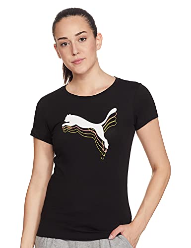 Image of PUMA Women's Printed Regular Fit T-Shirt