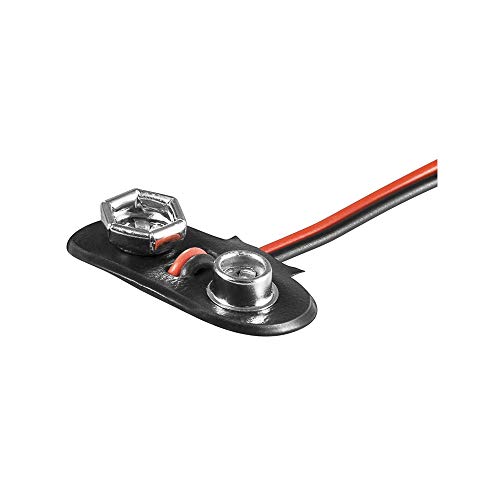 Preisvergleich Produktbild Goobay 11446 1x 9V Block Batteriehalter