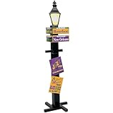 Fun Express Mardi Gras Decorations Bourbon Street Sign - Large 4ft 8in Cardboard Directional Signs for New Orleans Party Decorations Vintage Street Signs Metal Look Backdrop for Carnival Theme Events