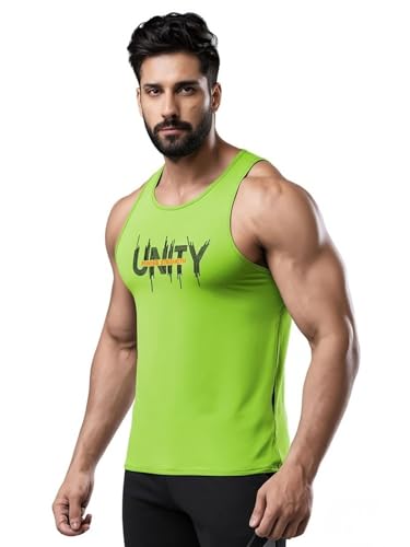 Image of 3Colors Men's Active Sleeveless Polyester Tank Top- Cool and Comfortable Workout wear, Dry fit Gym Vests - Unity