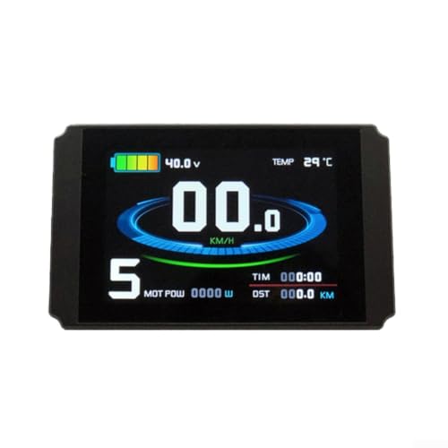 Pantalla eléctrica para reparar fallos en bicicleta KT LCD8H con códigos de error 7