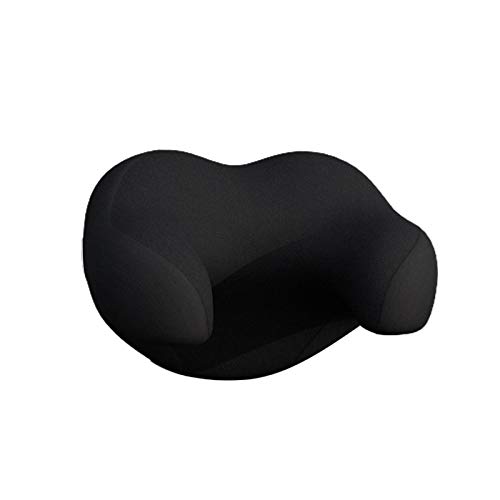 Ardentity Coussin De Voyage, Oreiller pour Le Cou Oreiller De Soutien du Cou De Voyage,Oreiller Mousse À Mémoire Coussin De Lecture Support De La Nuque Ergonomique Support du Cou Confort Cover