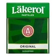 Läkerol (Lakerol) Set Mix 50 cajas x 25g - Elige Cualquier 50 paquetes de muchos sabores Suecos - Sin azúcar - Salmiak - Regaliz - Pastillas - Grageas - Caramelos - Dulces
