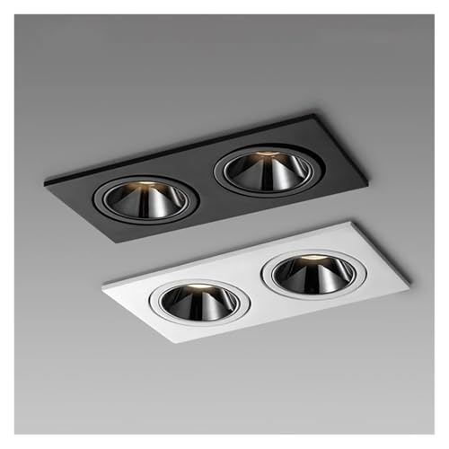 Foco LED empotrado antideslumbrante de 12W para evitar fatiga visual 4