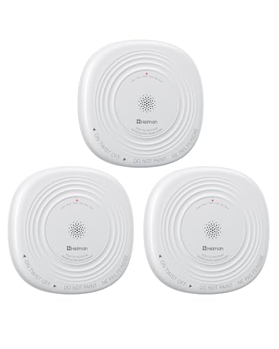 Image of Heiman Smoke Detector 10 Year Battery, photoelectric Smoke Alarm,1-Pack (3