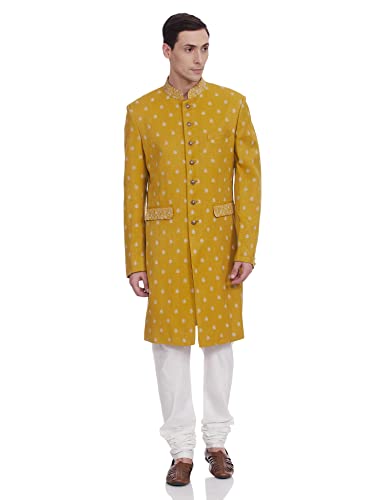 Image of Ethnix Men's 2pcs 3pcs Sherwani Churidar & Dupatta Jacket